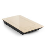 KLARSTEIN Placa de inducción - KLARSTEIN Victoria Domino, 2 zonas, 28,60 cm, Crema Vintage