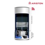 ARISTON Termo eléctrico - LYDOS HYBRID 100L + VASCHETTA COND. + INSTAFIX ARISTON, 100 l, Blanco - Imagen 4