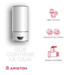 ARISTON Termo eléctrico - LYDOS HYBRID 100L + VASCHETTA COND. + INSTAFIX ARISTON, 100 l, Blanco - Imagen 8