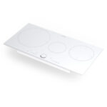 KLARSTEIN Placa de inducción - KLARSTEIN Delicatessa 80, 3 zonas, 80 cm, Blanco - Imagen 6