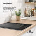 KLARSTEIN Placa de inducción - KLARSTEIN Delicatessa Domino Prime, 2 zonas, 28,80 cm, Negro - Imagen 2