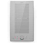 KLARSTEIN Placa de inducción - KLARSTEIN Delicatessa Domino Prime, 2 zonas, 28,80 cm, Blanco