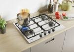 CANDY Placa de gas - CANDY 8016361967649, 4 Fuegos zonas, 595 mm, Inox - Imagen 3