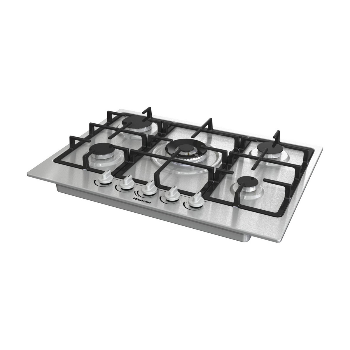 134823000_1 HISENSE Placa de gas - HISENSE 3838782435751, 2 zonas, 71 cm, Inox - Imagen 1