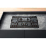 HOTPOINT Placa de gas - HOTPOINT-ARISTON PHN 960MST (AN) R/HA, 6 zonas, Metano, 870 mm, Inox - Imagen 2