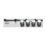 HOTPOINT Placa de gas - HOTPOINT PPH 60G DF/IX, 4 zona(s) zonas, Metano, 58 cm, Acero inoxidable - Imagen 2