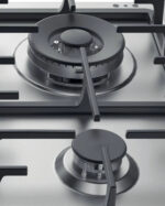 HOTPOINT Placa de gas - HOTPOINT PPH 60G DF/IX, 4 zona(s) zonas, Metano, 58 cm, Acero inoxidable - Imagen 7
