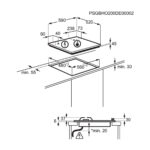 ELECTROLUX Placa de gas - ELECTROLUX 7332543834181, 4 Fuegos zonas, 59 cm, Gris - Imagen 6