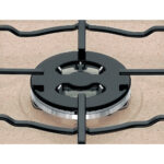 HOTPOINT Placa de gas - HOTPOINT 869991547490, 5.0000 zonas, Metano, 750 mm, Beige - Imagen 4
