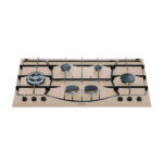 HOTPOINT Placa de gas - HOTPOINT PHN 960MST (AV) R/HA, 5 zonas, Metano, 870 mm, Beis