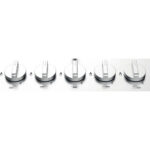 HOTPOINT Placa de gas - HOTPOINT FTGHL 751 D/IX/HA, 5 zonas, Metano, 75 cm, Inox