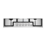 ELECTROLUX Placa de gas - ELECTROLUX 7332543829484, 5 zonas, 74,5 cm, Inox - Imagen 2