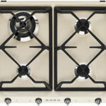 SMEG Placa de gas - SMEG SR964PGH, 4.0000 zonas, Gas NaturalGas ButanoGas Propano, 595 mm, Avena