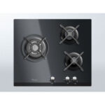 WHIRLPOOL Placa de gas - WHIRLPOOL WHI8003437809170, 3 zonas, Gas Natural, 560 mm, Inox - Imagen 2