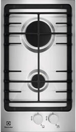 ELECTROLUX Placa de gas - ELECTROLUX 949 738 236, 2 zonas, Propane/butane, 27 cm, Inox