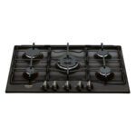 HOTPOINT Placa de gas - HOTPOINT PCN 750 T (AN) R /HA, 5 zonas, Metano, 75 cm, Inox