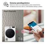 LG Lavadora secadora - LG F4DR7011AGW, 11 kg + 6 kg, Blanco - Imagen 6