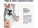 DE LONGHI Cafetera express - De'Longhi Dedica EC685.M, 1300 W, 15 bar, Thermoblock, Espresso manual, Función 2 tazas, Metalizado - Imagen 4