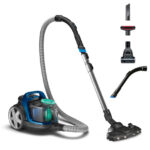 PHILIPS Aspirador sin bolsa - PHILIPS FC9557/09, 900 W, Depósito 1,5 l, Negro