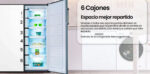INFINITON Congelador vertical - INFINITON CV-172L14XEV, 172 l, 143,5 cm, Inox - Imagen 5