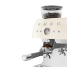 SMEG Cafetera express - SMEG EGF03CREU, 15 bar, 1650 W, 2 tazas, Avena - Imagen 5