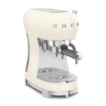 SMEG Cafetera express - SMEG EGF03CREU, 15 bar, 1650 W, 2 tazas, Avena - Imagen 7