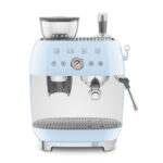 SMEG Cafetera express - SMEG EGF03CREU, 15 bar, 1650 W, 2 tazas, Avena - Imagen 8