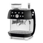 SMEG Cafetera express - SMEG EGF03BLEU, 20 bar, 1650 W, 2 tazas, Negro - Imagen 8