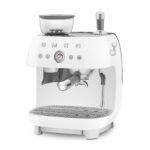 SMEG Cafetera express - SMEG EGF03WHEU, 20 bar, 1650 W, 2 tazas, Inox - Imagen 2