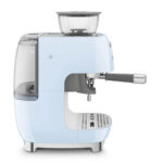 SMEG Cafetera express - SMEG EGF03PBEU, 15 bar, 1650 W, 2 tazas, Azul - Imagen 8