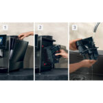 SIEMENS Cafetera superautomática - SIEMENS EQ.9 TQ907D03, 19 bar, 1500 W, 0,7 l, 2 tazas, Plata, Acero inoxidable - Imagen 3