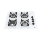 CONTINENTAL EDISON Placa de gas - CONTINENTAL EDISON CECTG4VW1, 4 zonas, 59,4 cm, Inox - Imagen 2
