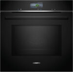 SIEMENS Horno microondas - SIEMENS iQ700 HM736GAB1, Integrable, Hidrolítica, 67 l, 59,4 cm, Negro