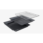 SIEMENS Horno microondas - SIEMENS iQ700 HM736GAB1, Integrable, Hidrolítica, 67 l, 59,4 cm, Negro - Imagen 6