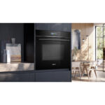SIEMENS Horno microondas - SIEMENS iQ700 HM736GAB1, Integrable, Hidrolítica, 67 l, 59,4 cm, Negro - Imagen 7