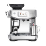 SAGE Cafetera express - SAGE Barista Touch Impress SES881BSS4FEU1, 15 bar, 1700 W, 480 ml, 2 tazas, Acero Inoxidable