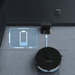 ROWENTA Robot aspirador - ROWENTA RR8575WH, 8575 W, Potencia de succión 2,7 kPa, Depósito 4,1 l, Autonomía 120 min, Negro - Imagen 7