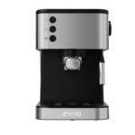 EVVO Cafetera express - EVVO Intensa 10, Sistema termo block, Brazo vaporizador, Café molido y monodosis, 1,5L, Doble salida, 20 bar, 1350 W, Negro - Imagen 2