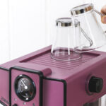 ECO Cafetera Express - ECO-DE Delice Purple, 20 bar, 1050 W, Morado - Imagen 5