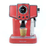 ECO Cafetera express - ECO-DE DELICE ECO-419 DR, 20 bar, 1050 W, Roja