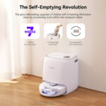 NARWAL Robot aspirador - NARWAL Freo X Ultra, 65 W, Potencia de succión 8200 kPa, Depósito 1 l, Autonomía 210min, Blanco - Imagen 5