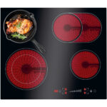 BOMANN Placa de vitrocerámica - BOMANN EBK 7941, 4 zone(s) zonas, 580 mm, Negro - Imagen 8