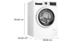 BOSCH Lavadora secadora - BOSCH Serie 4 WNA13401ES, 9 kg + 5 kg, Blanco - Imagen 5