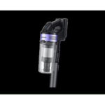 SAMSUNG Aspiradora escoba - SAMSUNG Jet 75E Turbo VS20B75B1R4, 550 W, Potencia de succión 200 AirWatt, Depósito 0,8 l, Negro, Cromo, Violeta - Imagen 5