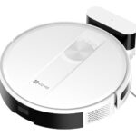 EZVIZ Robot aspirador - EZVIZ 6941545618944, 30 W, Potencia de succión 2,7 kPa, Depósito 550 ml, Autonomía 190 min, Blanco