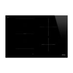 SMEG Placa de inducción - SMEG SI1M4744D, 4 zonas, 75 cm, Negro