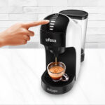 UFESA Cafeteras multicápsulas - UFESA 71905573, 1400 W, Blanco - Imagen 3