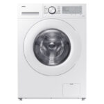 SAMSUNG Lavadora carga frontal - SAMSUNG WW80CGC04DTHEC, 8 kg, 1400 rpm, 22 programas, Inox