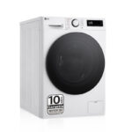 LG Lavadora carga frontal - LG F4WR6013AGW, 13 kg, 1400 rpm, 12 programas, Inox
