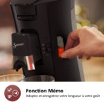 SENSEO Cafetera eléctrica - SENSEO CSA240/21, 1 bar, 1450 W, Negro - Imagen 5